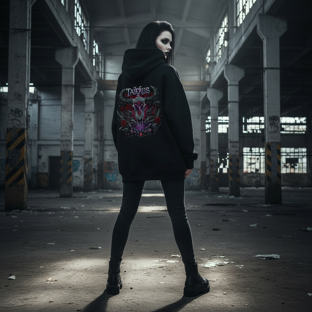 Oversized Hoodie Back - Neu