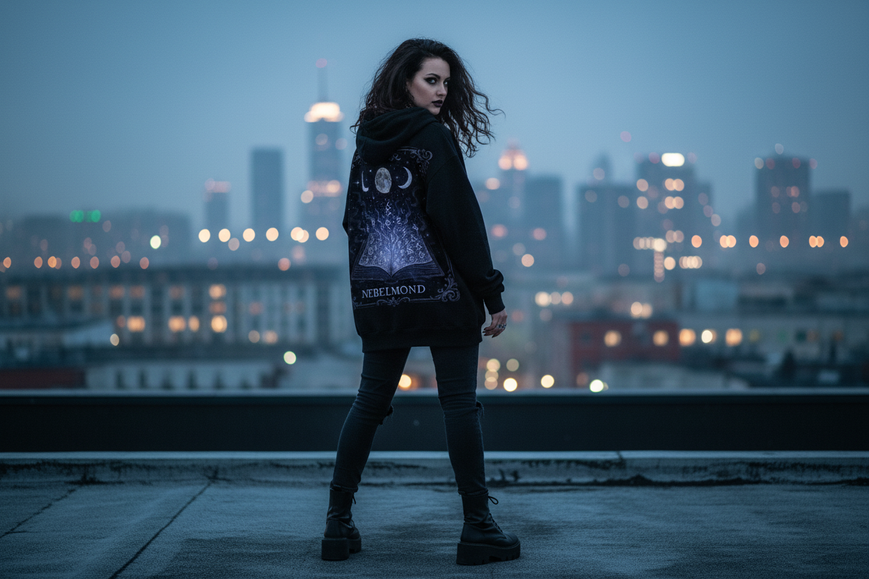 Oversized Hoodie Back