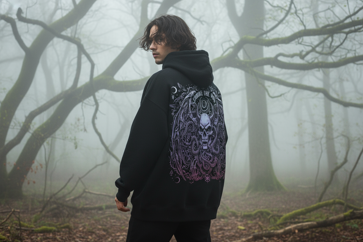 Oversized Hoodie Back