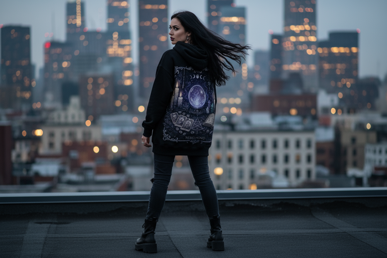 Oversized Hoodie Back