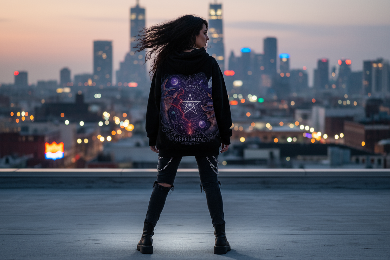 Oversized Hoodie Back