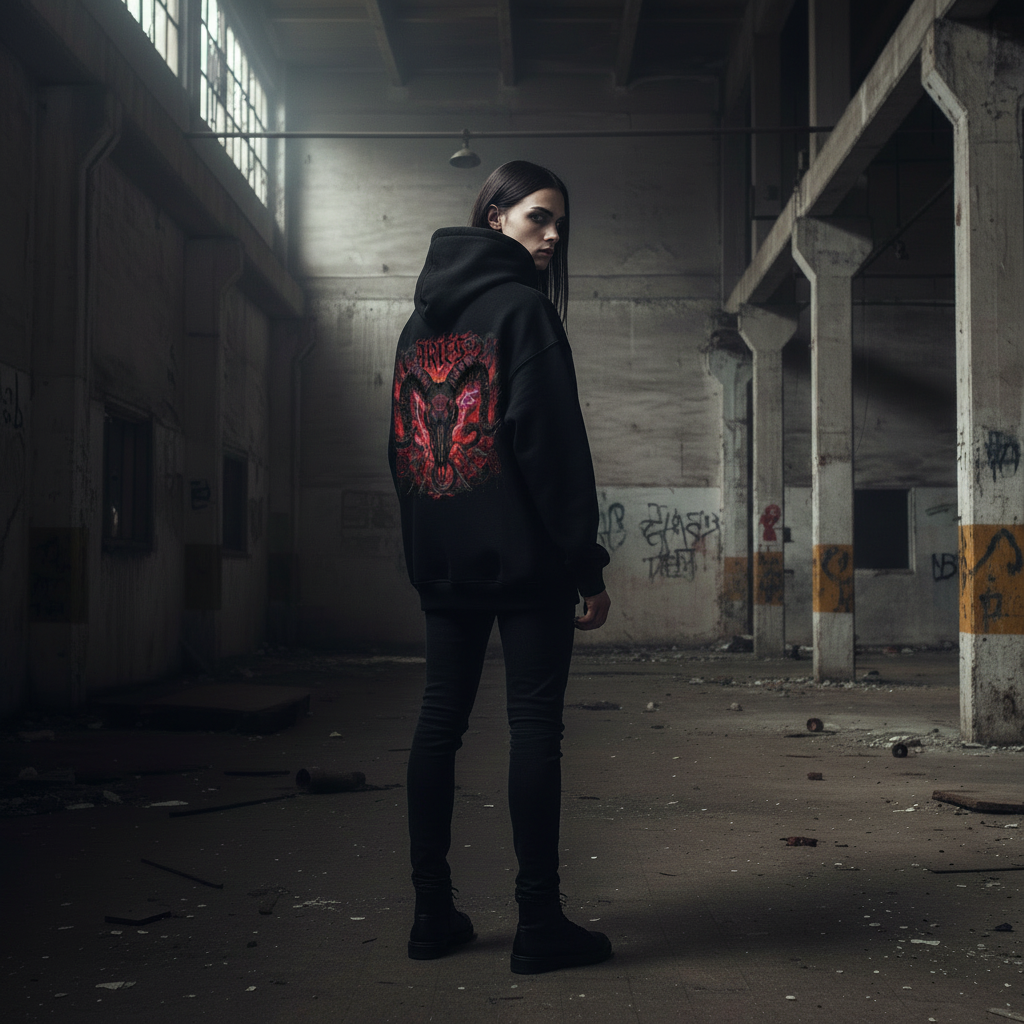 Oversized Hoodie Back