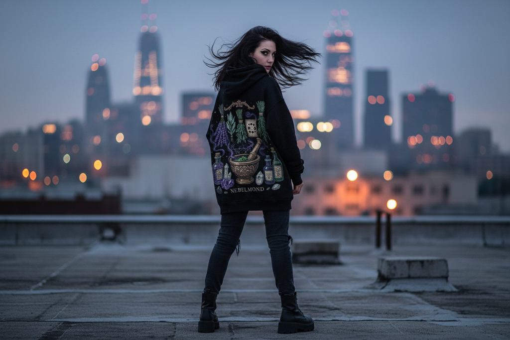 Oversized Hoodie Back