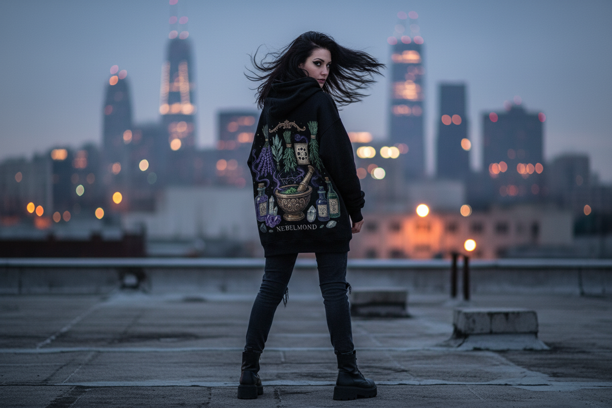 Oversized Hoodie Back