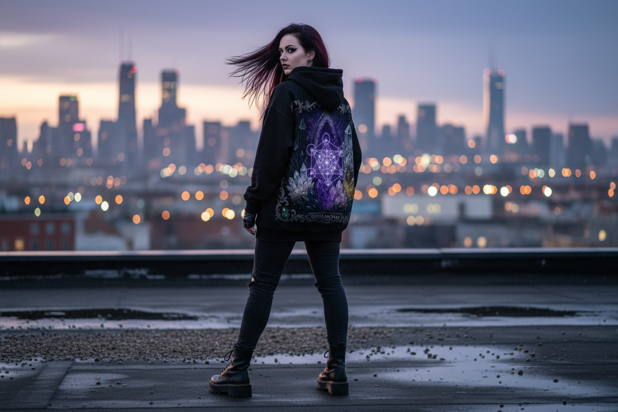 Oversized Hoodie Back