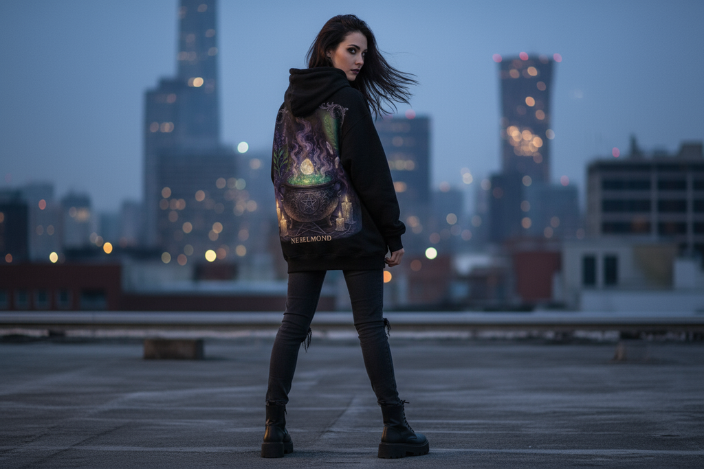 Oversized Hoodie Back