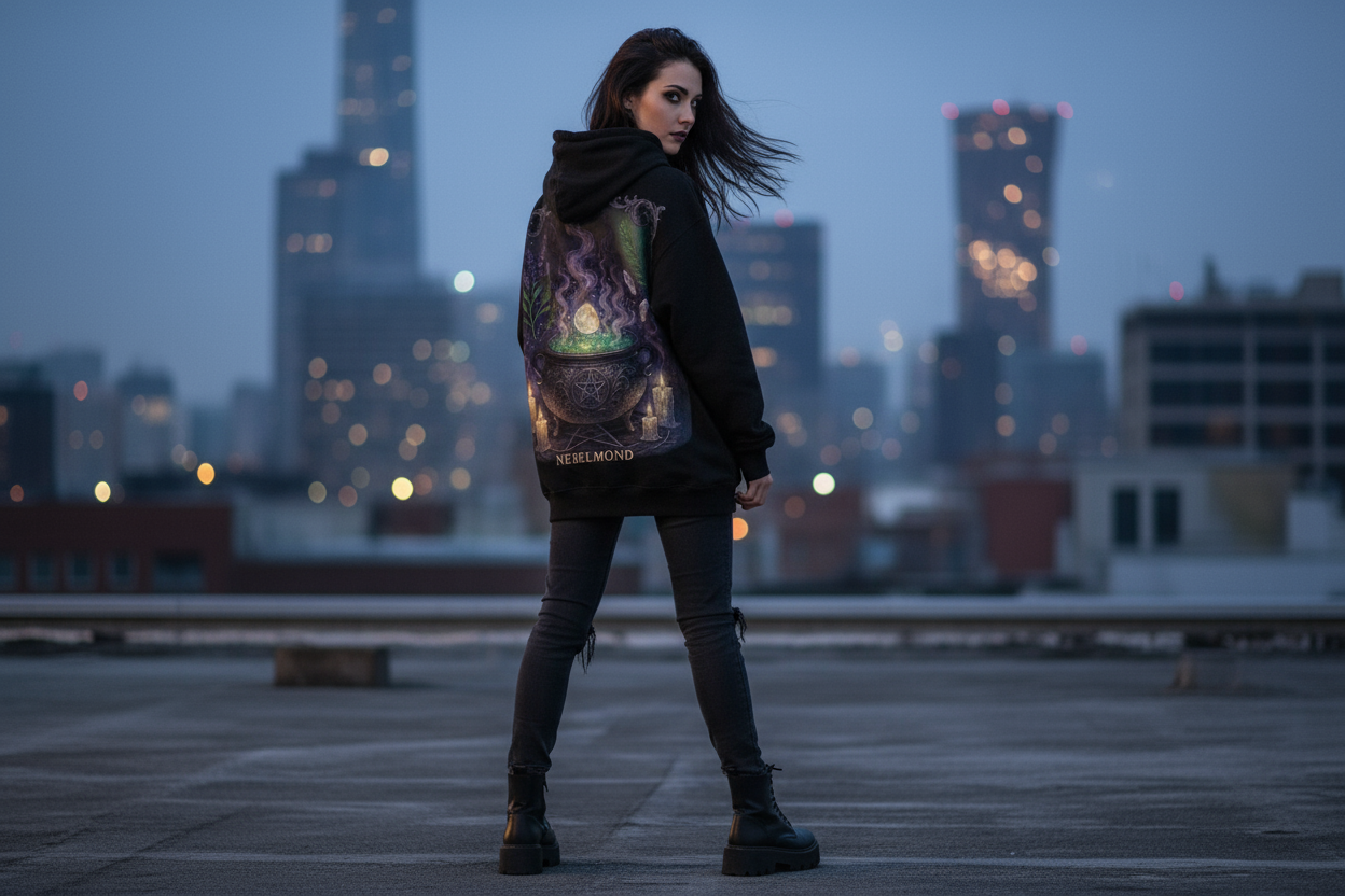 Oversized Hoodie Back