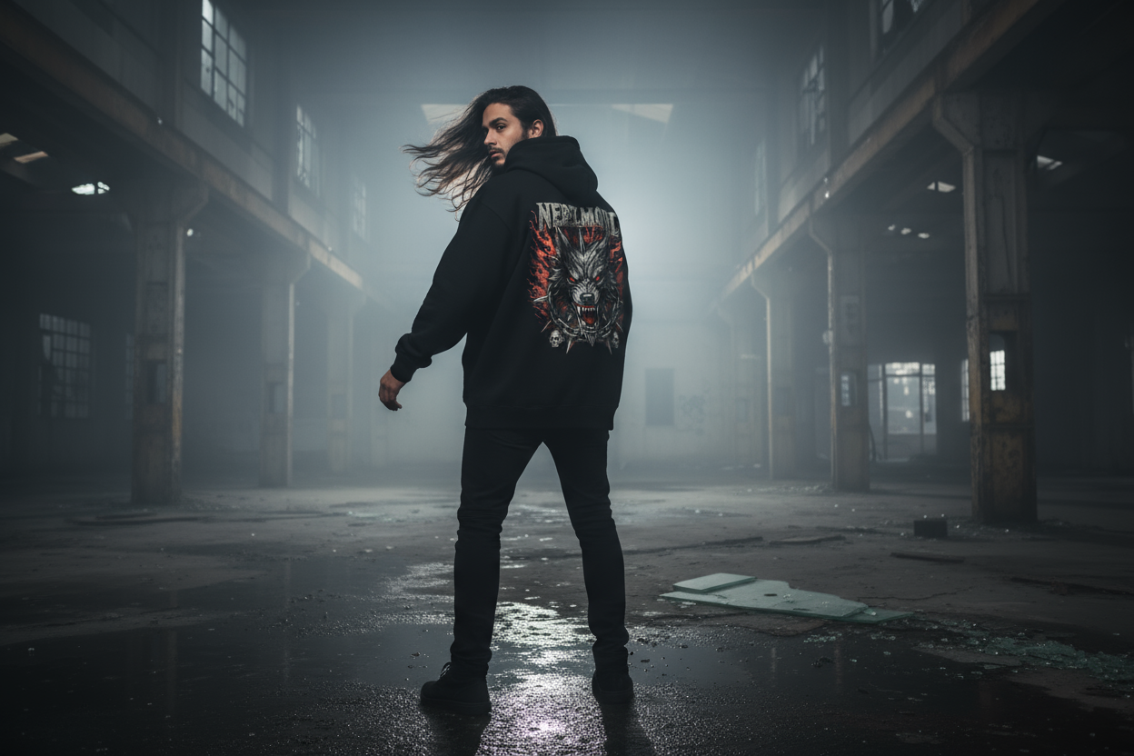 Oversized Hoodie Backprint