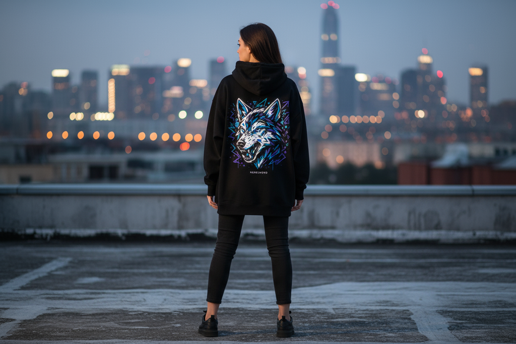 Oversized Hoodie Backprint