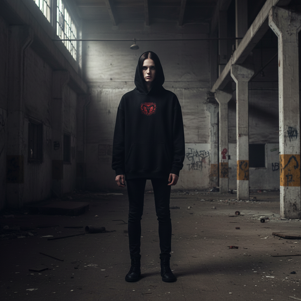 Oversized Hoodie Front