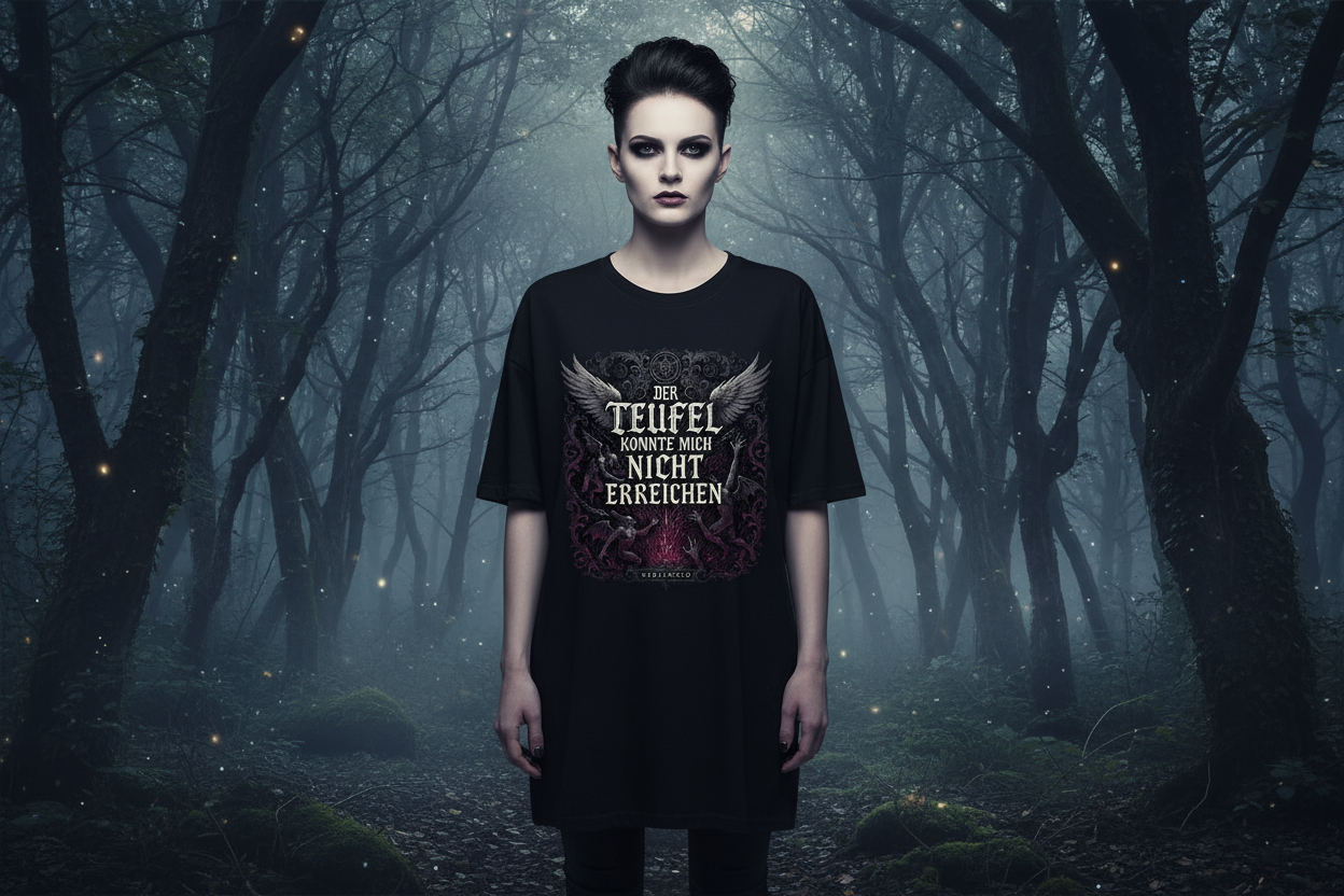 Oversized Shirt Frontprint Mockup