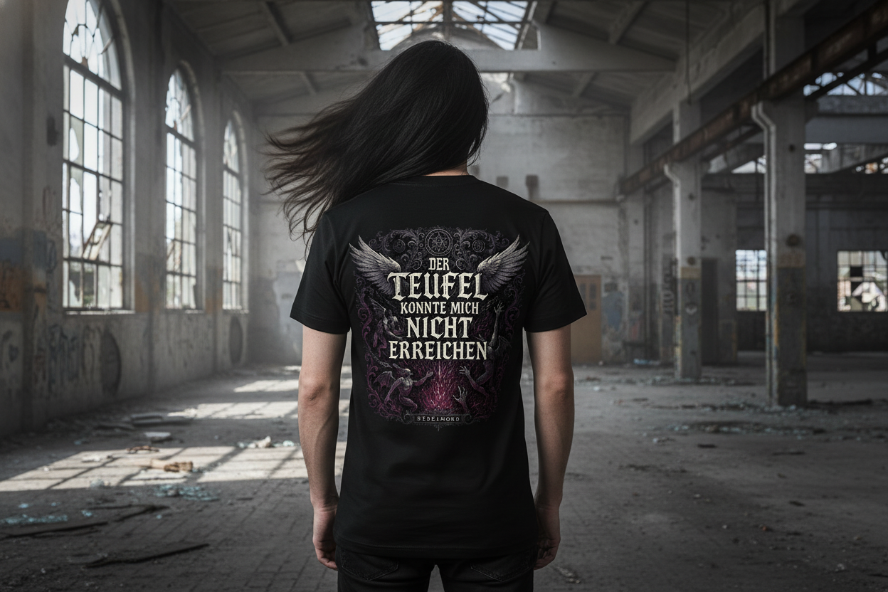 Premium T-Shirt Backprint Mockup