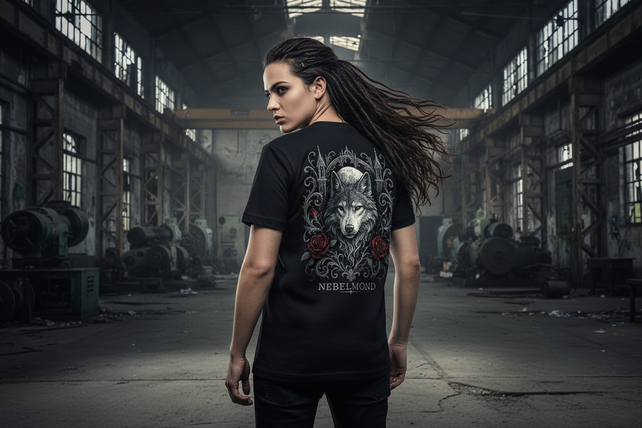 Premium T-Shirt Backprint Mockup