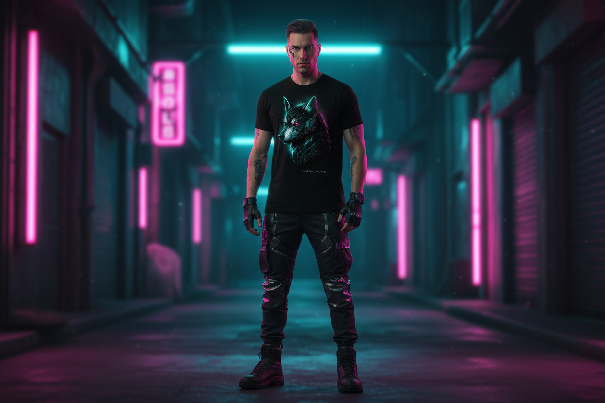 Premium T-Shirt Frontprint Mockup