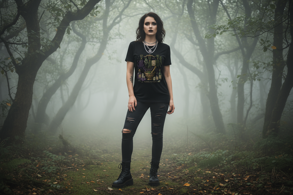 Premium T-Shirt Herbal Witch