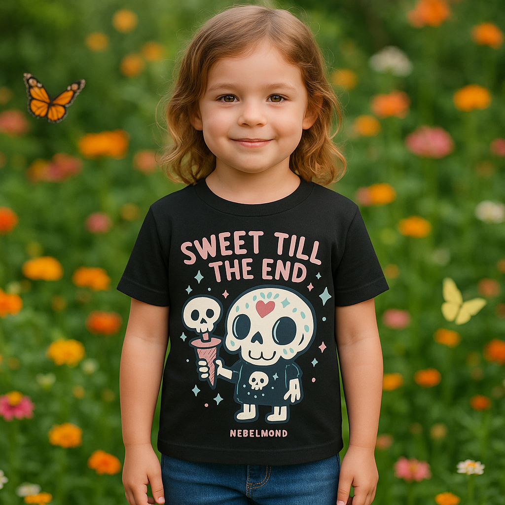 Skully Snacks Schwarz Garden Mockup