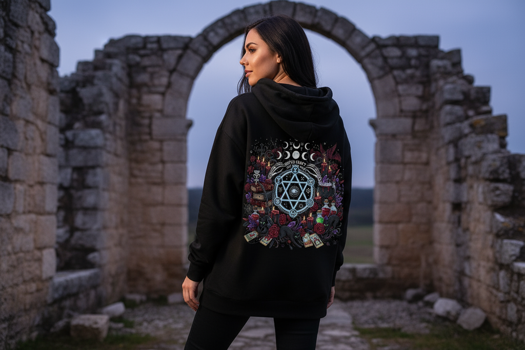 Witch Craft not Weak Craft Oversized Hoodie - Realistisch