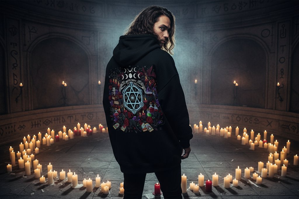Witch Craft not Weak Craft Oversized Zipper Hoodie